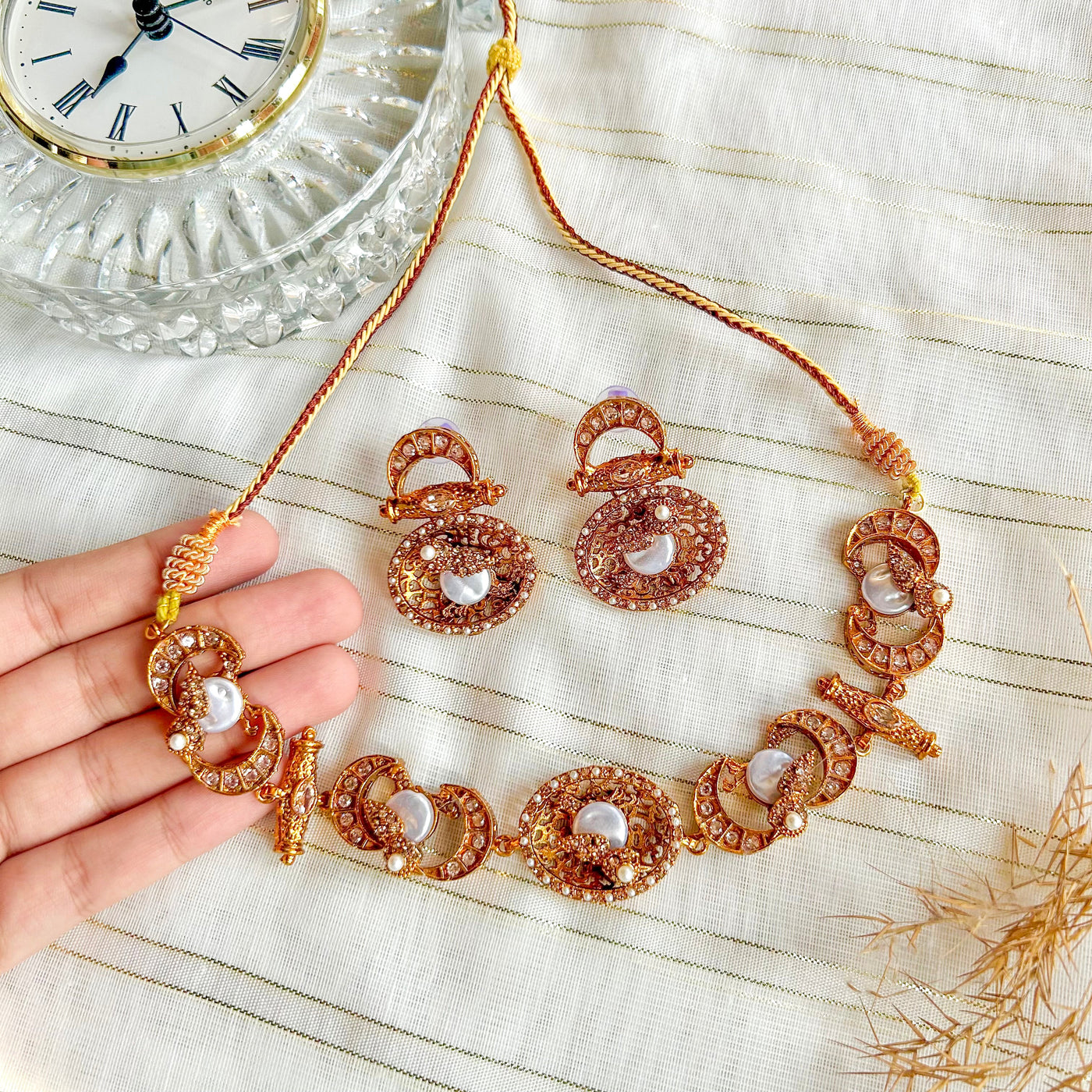 Mahpara Necklace Set | S-72