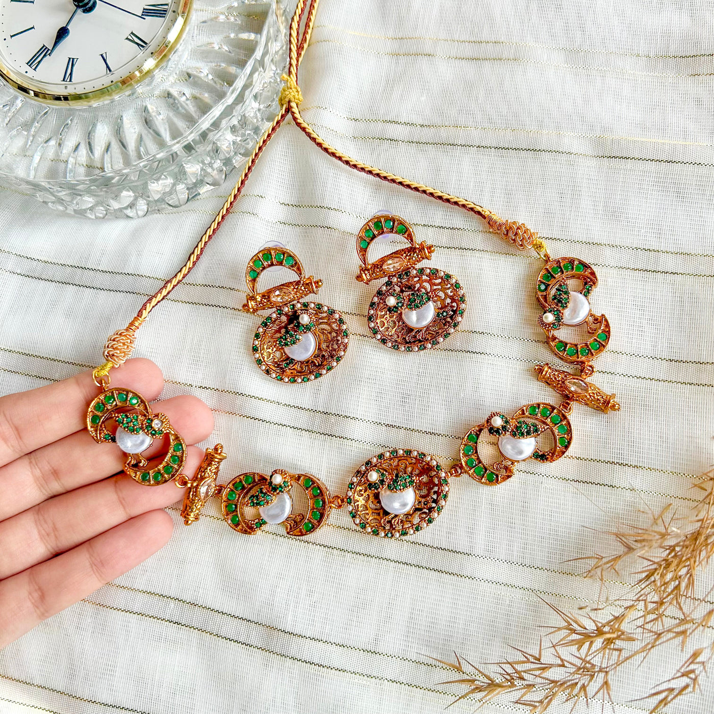 Mahpara Necklace Set | S-72
