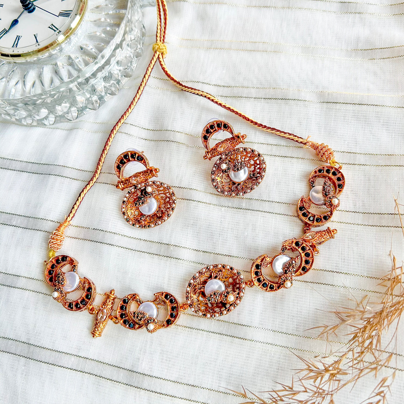 Mahpara Necklace Set | S-72