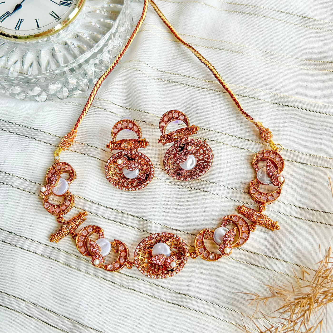 Mahpara Necklace Set | S-72