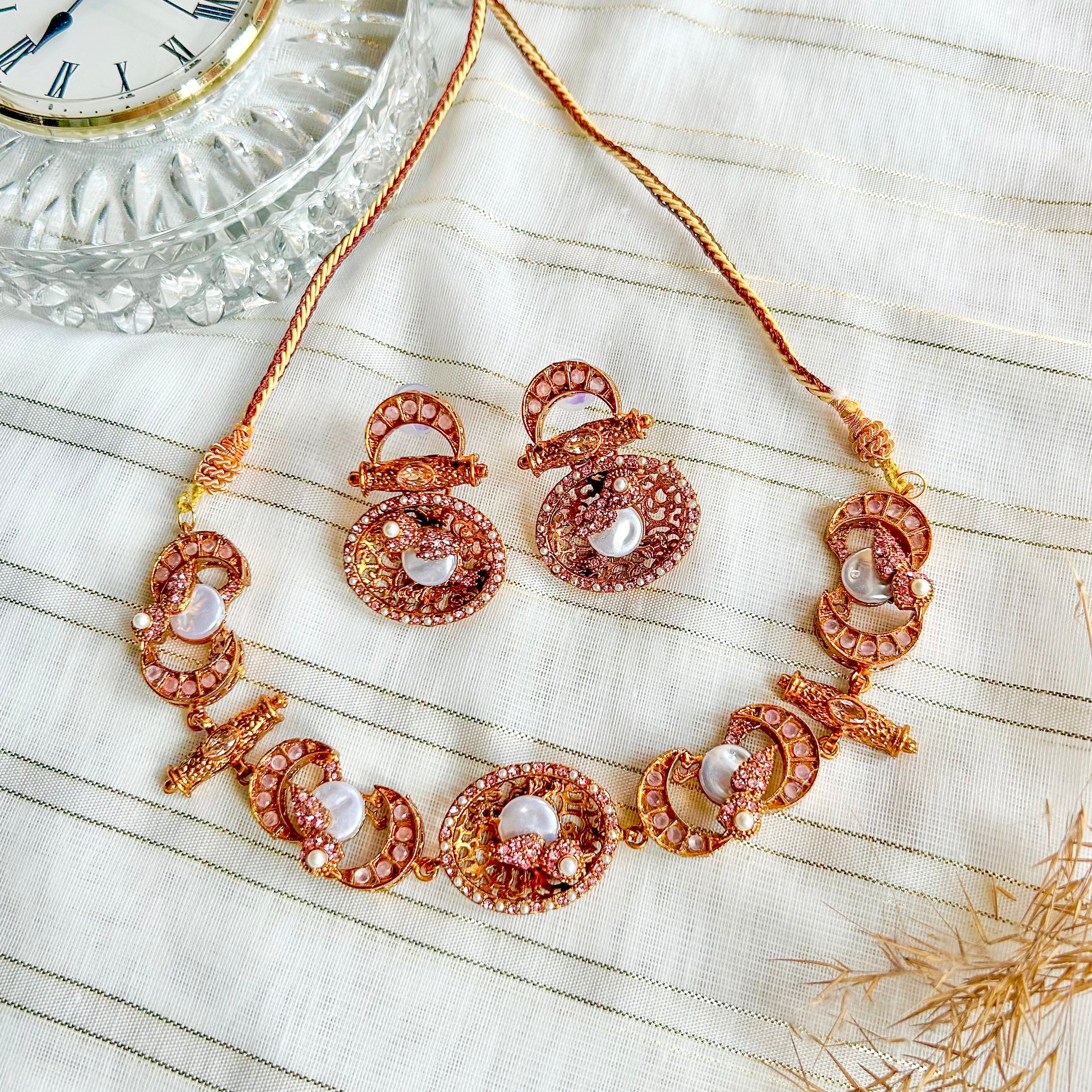 Mahpara Necklace Set | S-72