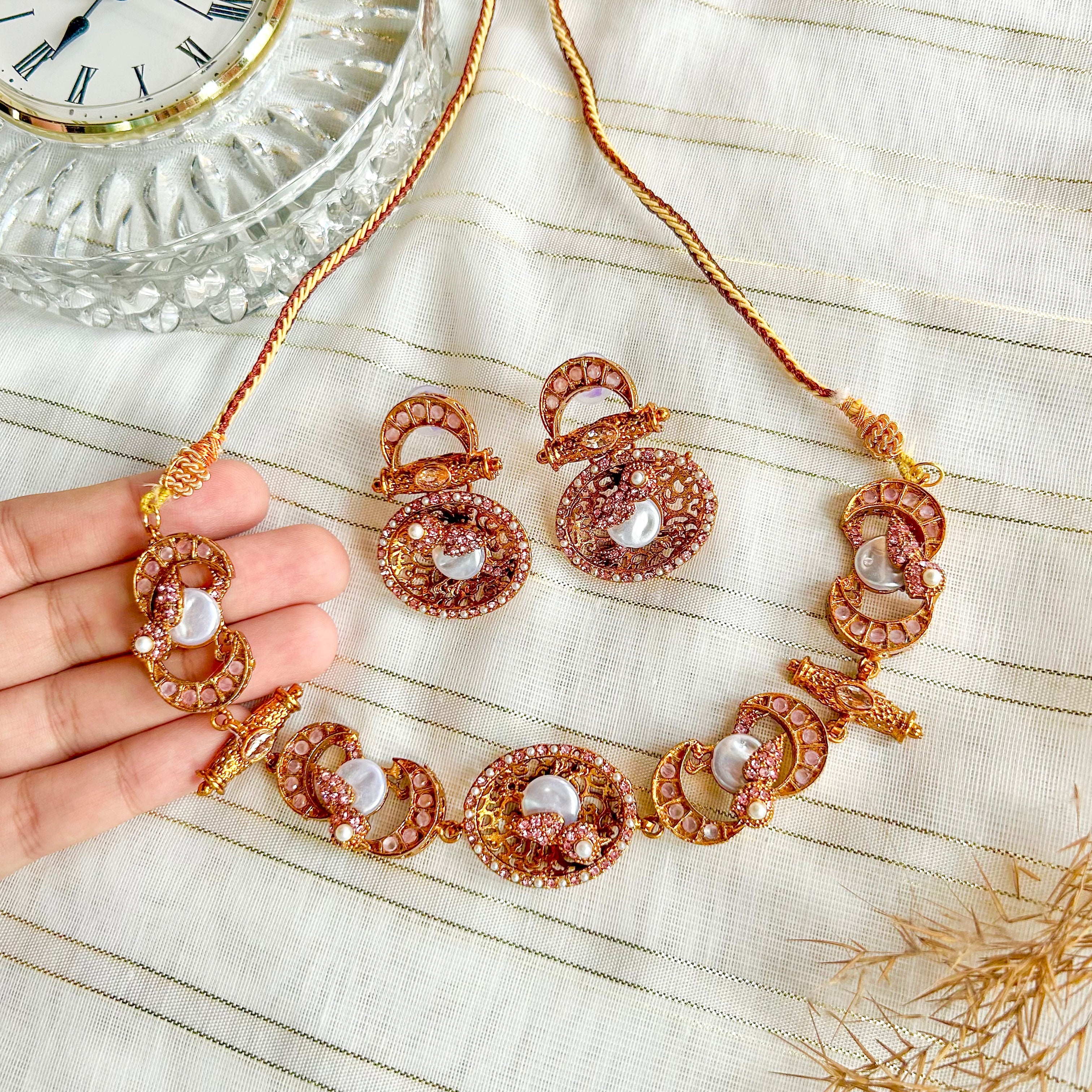 Mahpara Necklace Set | S-72