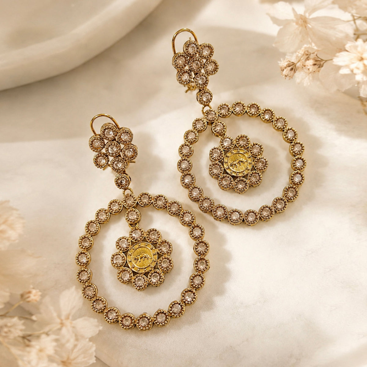 Naqsh-e-Qamar Earrings – (ER-171)