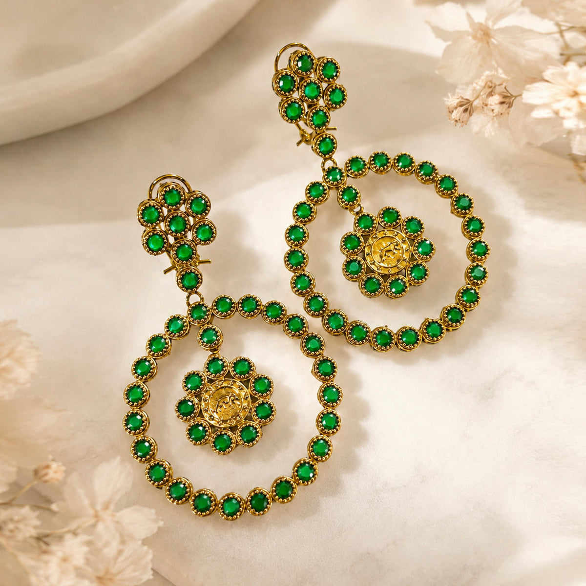 Naqsh-e-Qamar Earrings – (ER-171)