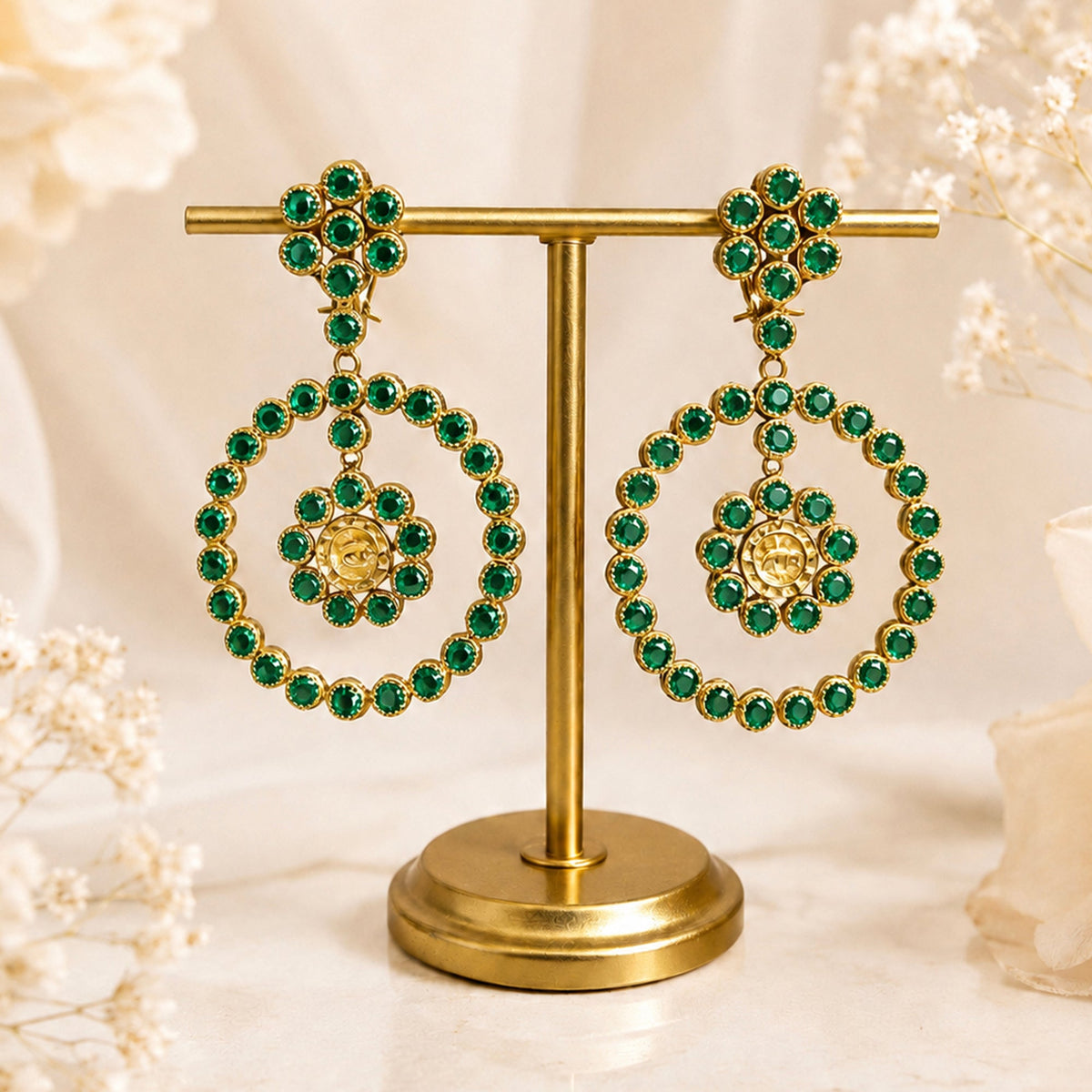 Naqsh-e-Qamar Earrings – (ER-171)