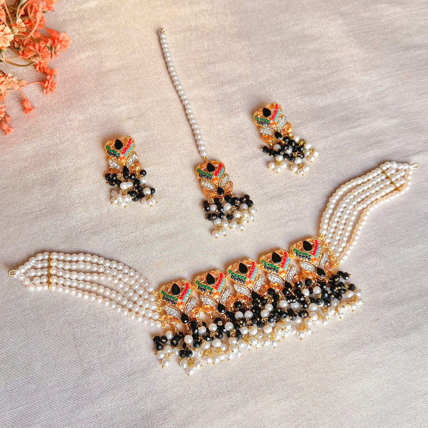 Nazm-e-Gul Choker Set | CS-64