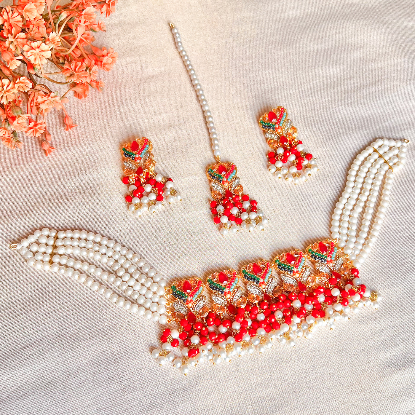 Nazm-e-Gul Choker Set | CS-64