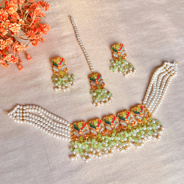 Nazm-e-Gul Choker Set | CS-64