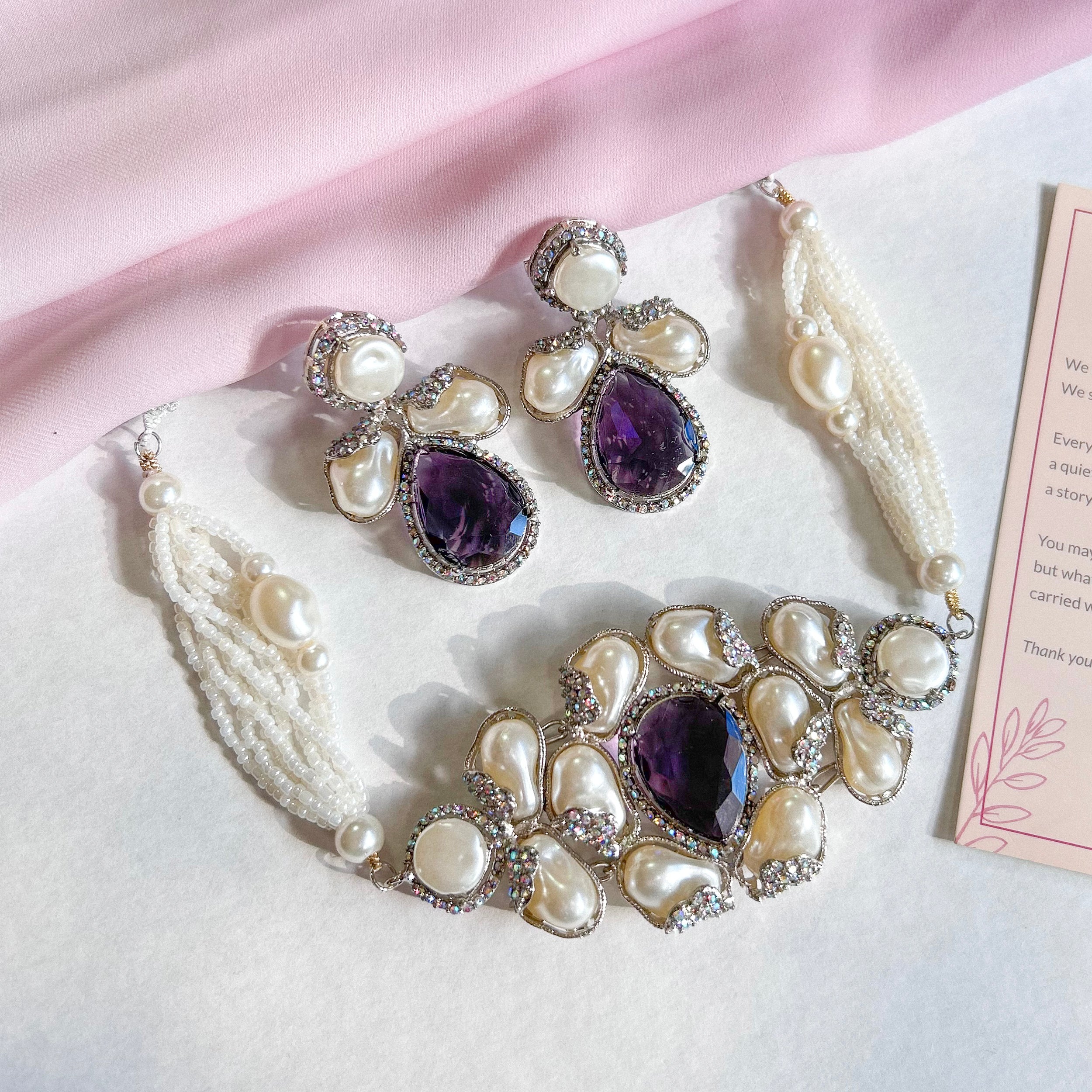 Heera-e-Hunar Choker Set | S-45