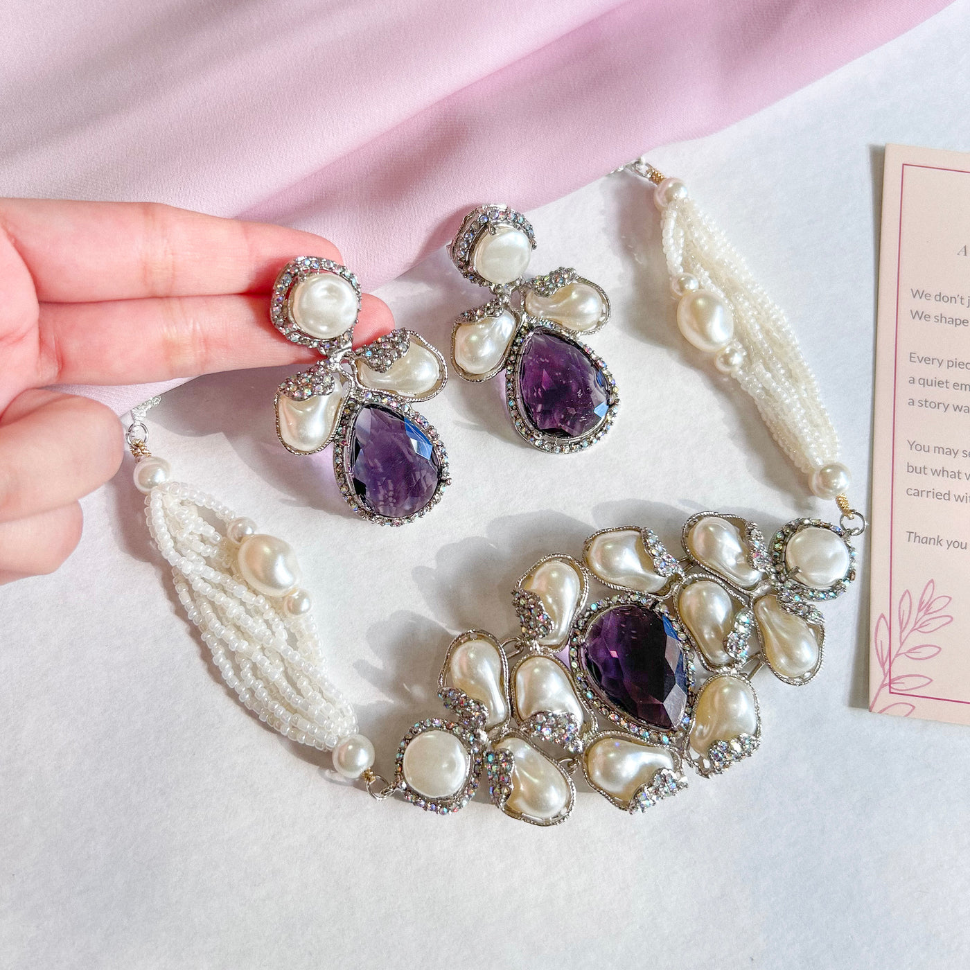 Heera-e-Hunar Choker Set | S-45