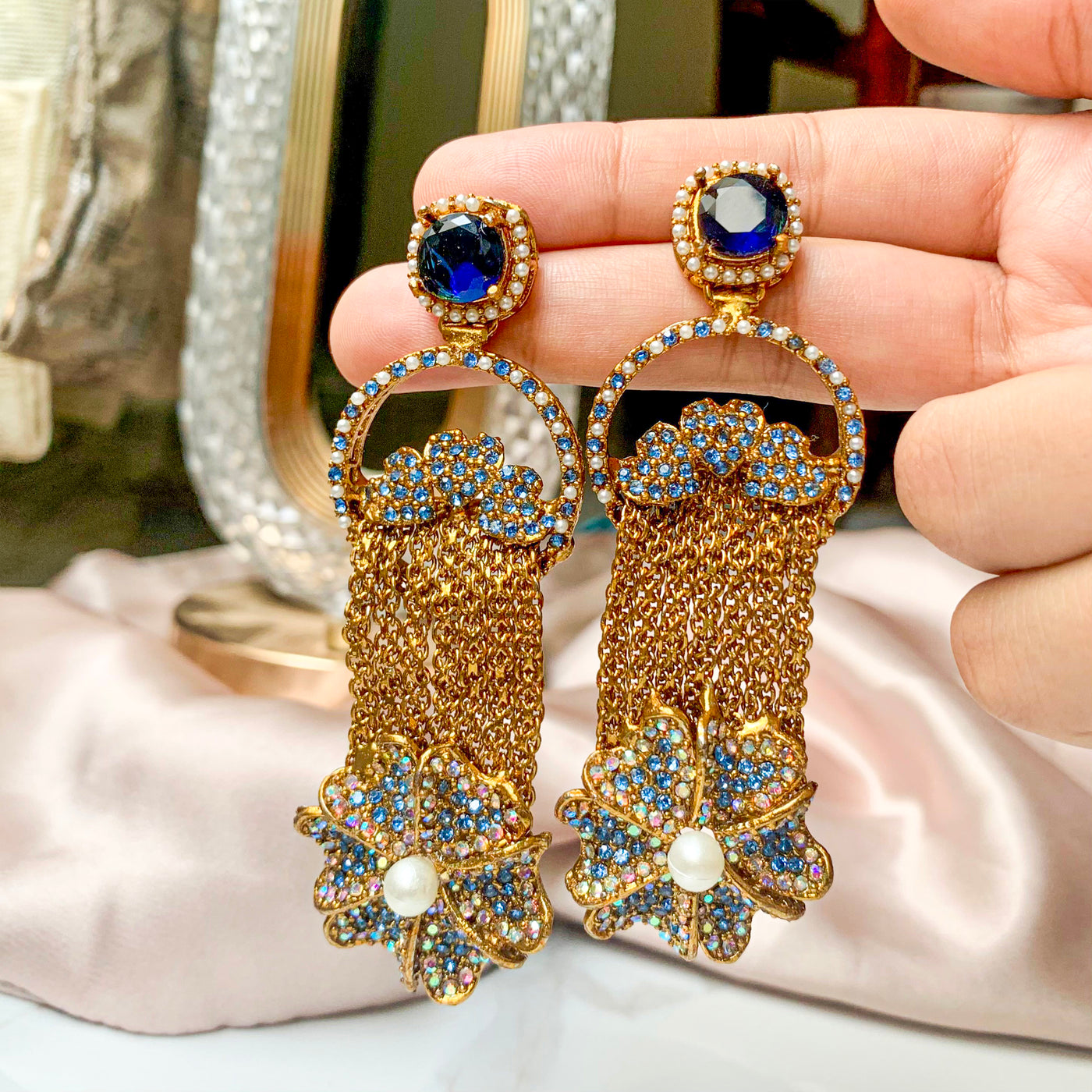 Raqs-e-Gulzar Earrings | ER-117