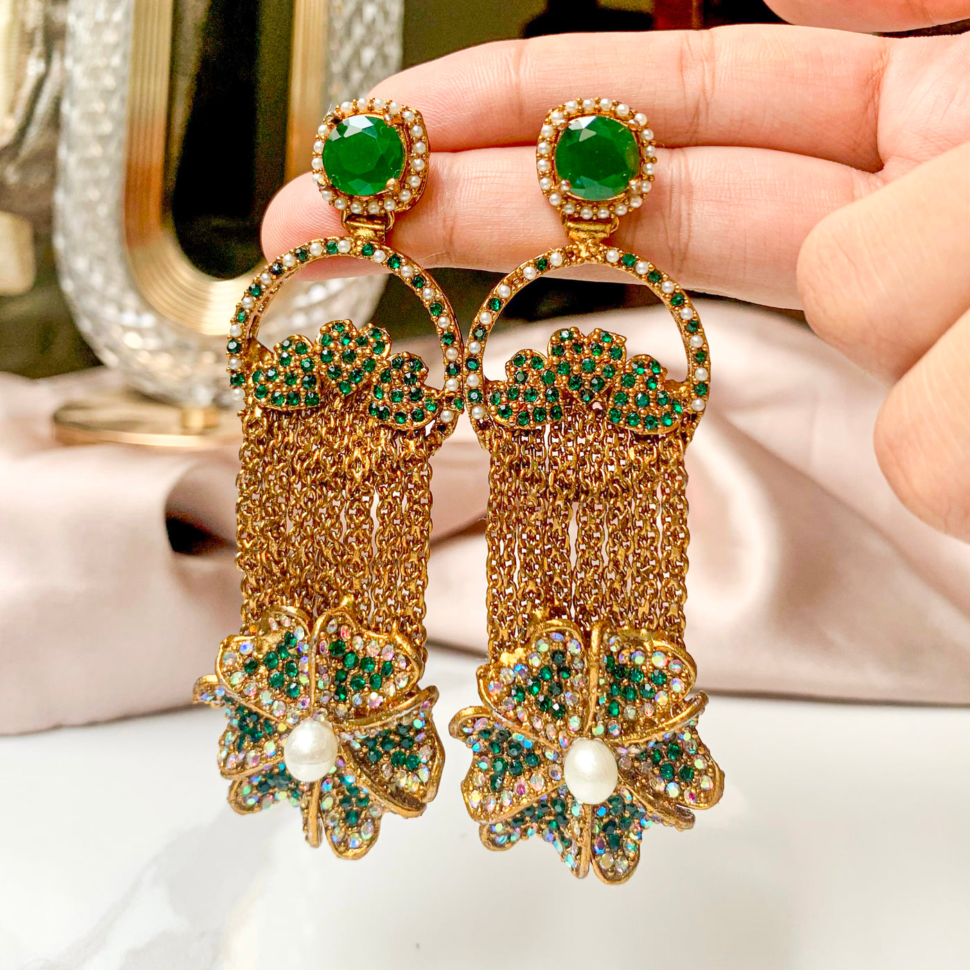 Raqs-e-Gulzar Earrings | ER-117