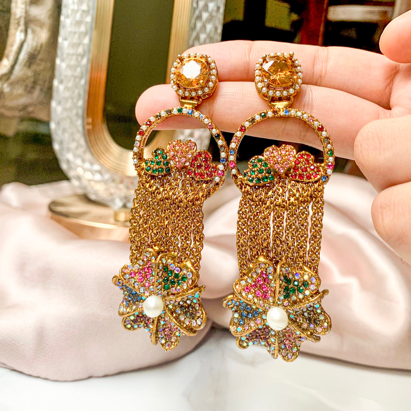 Raqs-e-Gulzar Earrings | ER-117