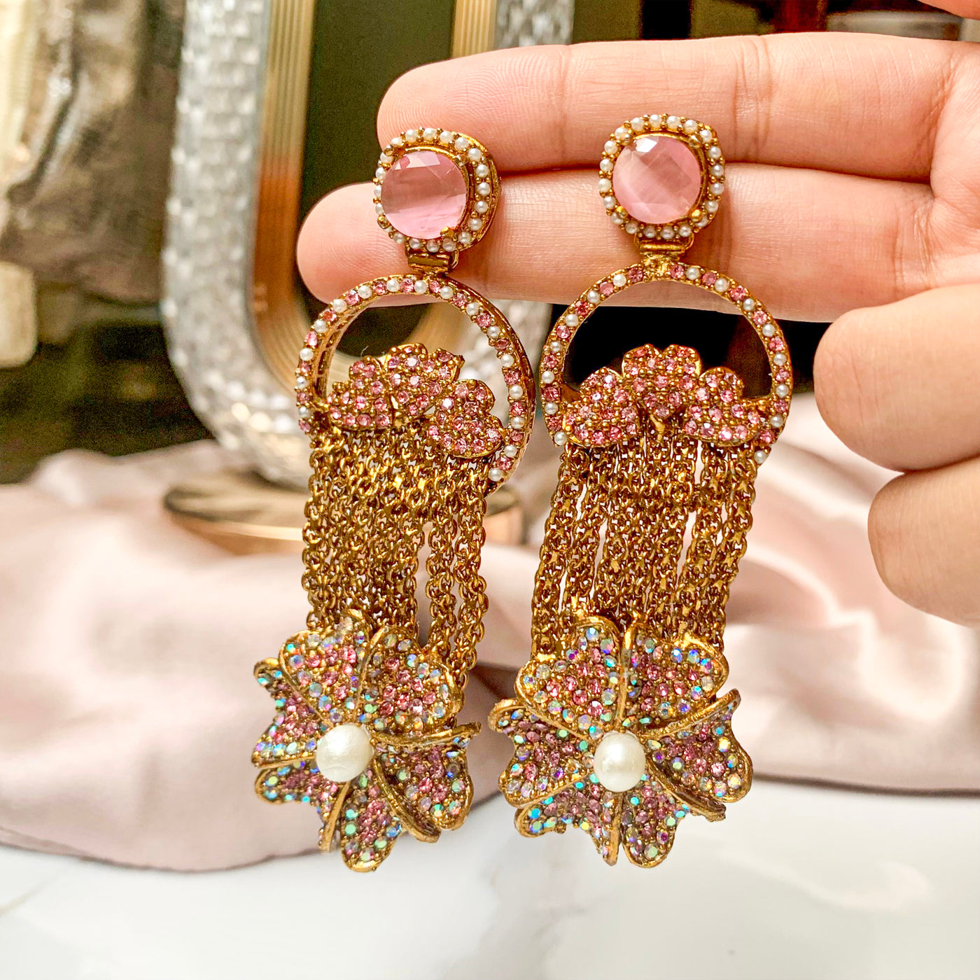 Raqs-e-Gulzar Earrings | ER-117
