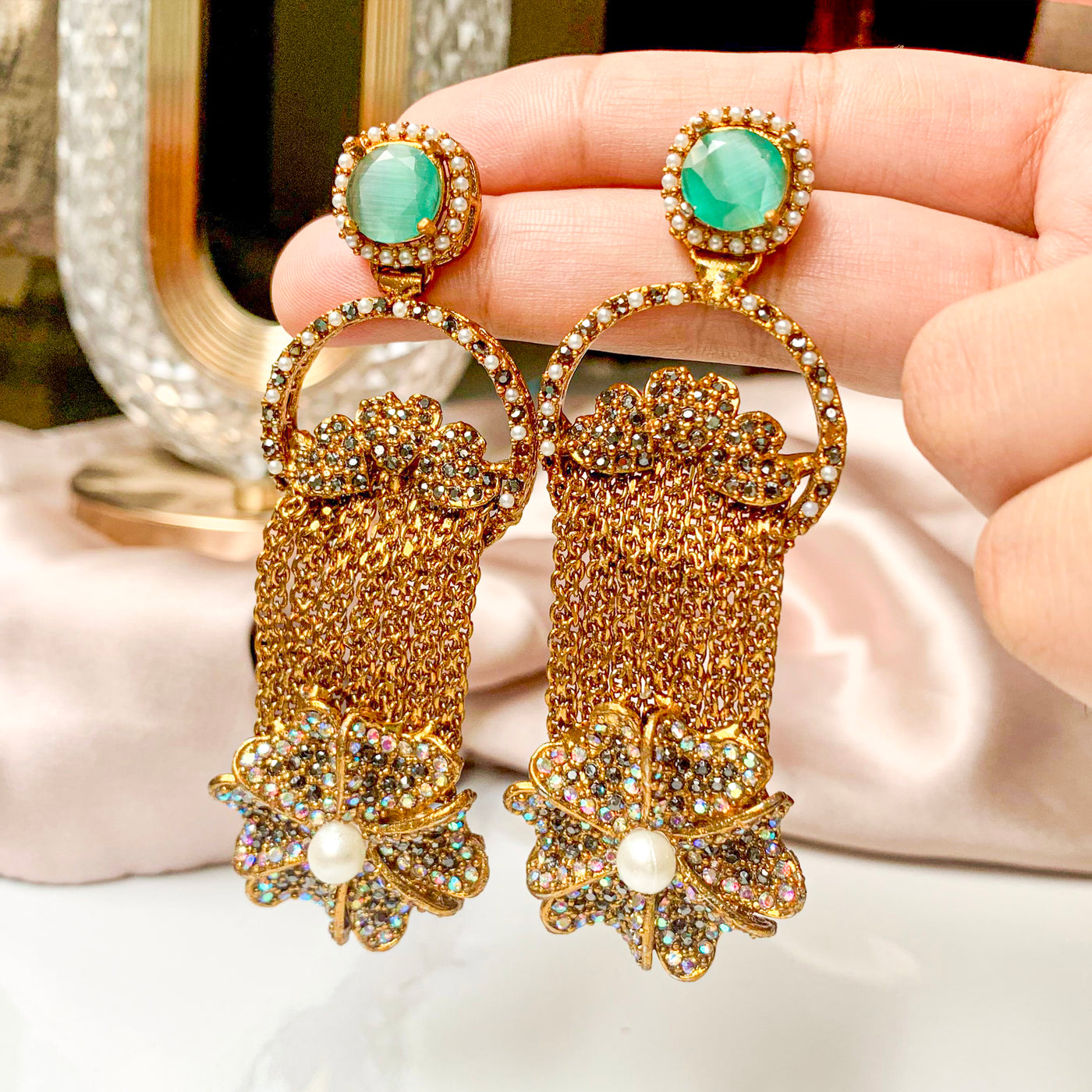 Raqs-e-Gulzar Earrings | ER-117