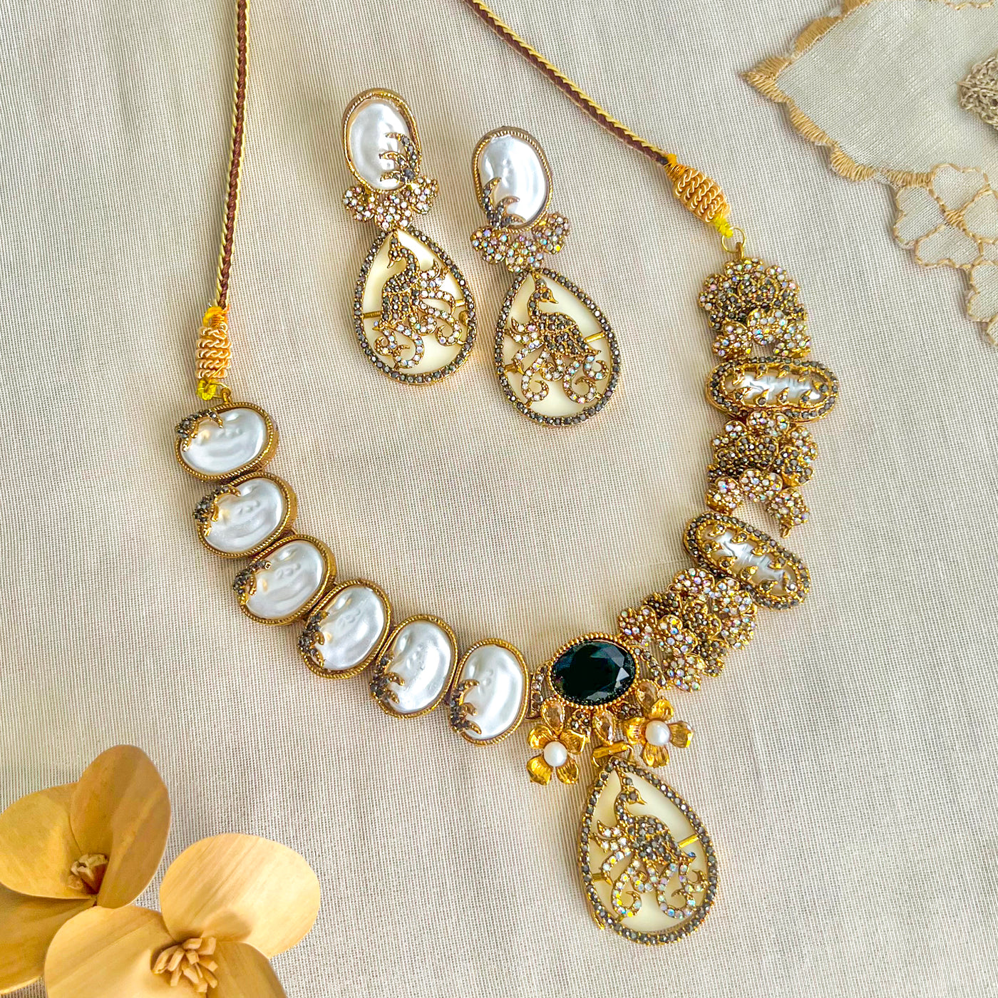 Raqs-e-Mina Necklace Set | S-68