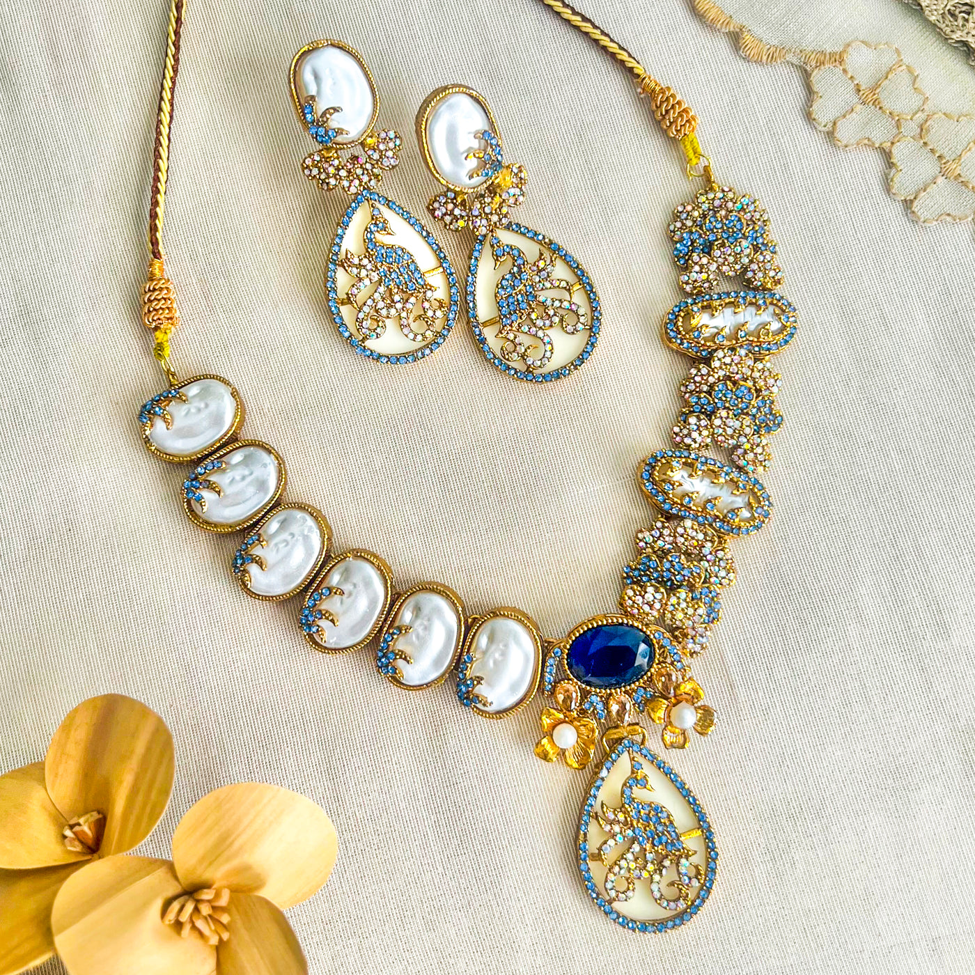 Raqs-e-Mina Necklace Set | S-68