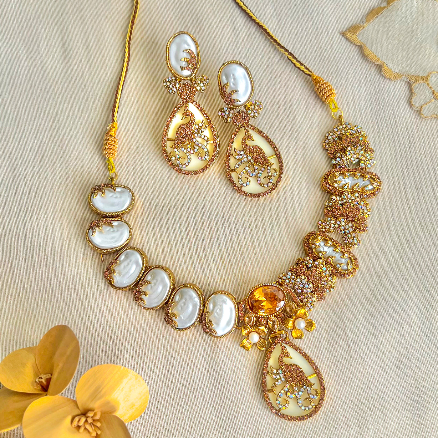 Raqs-e-Mina Necklace Set | S-68