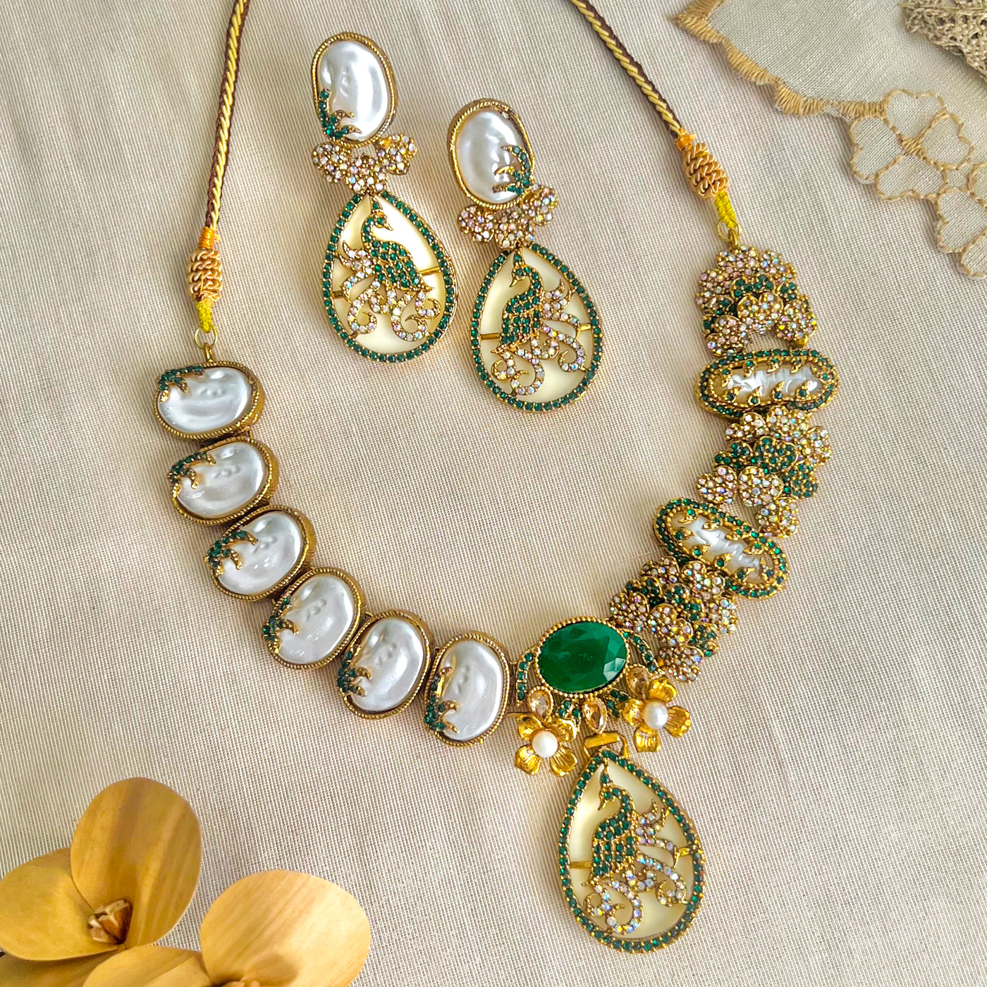 Raqs-e-Mina Necklace Set | S-68