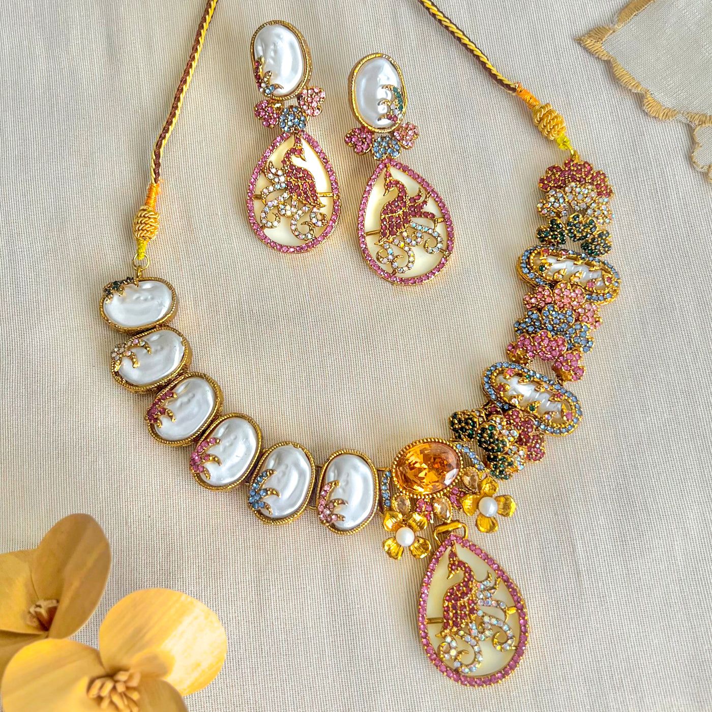 Raqs-e-Mina Necklace Set | S-68