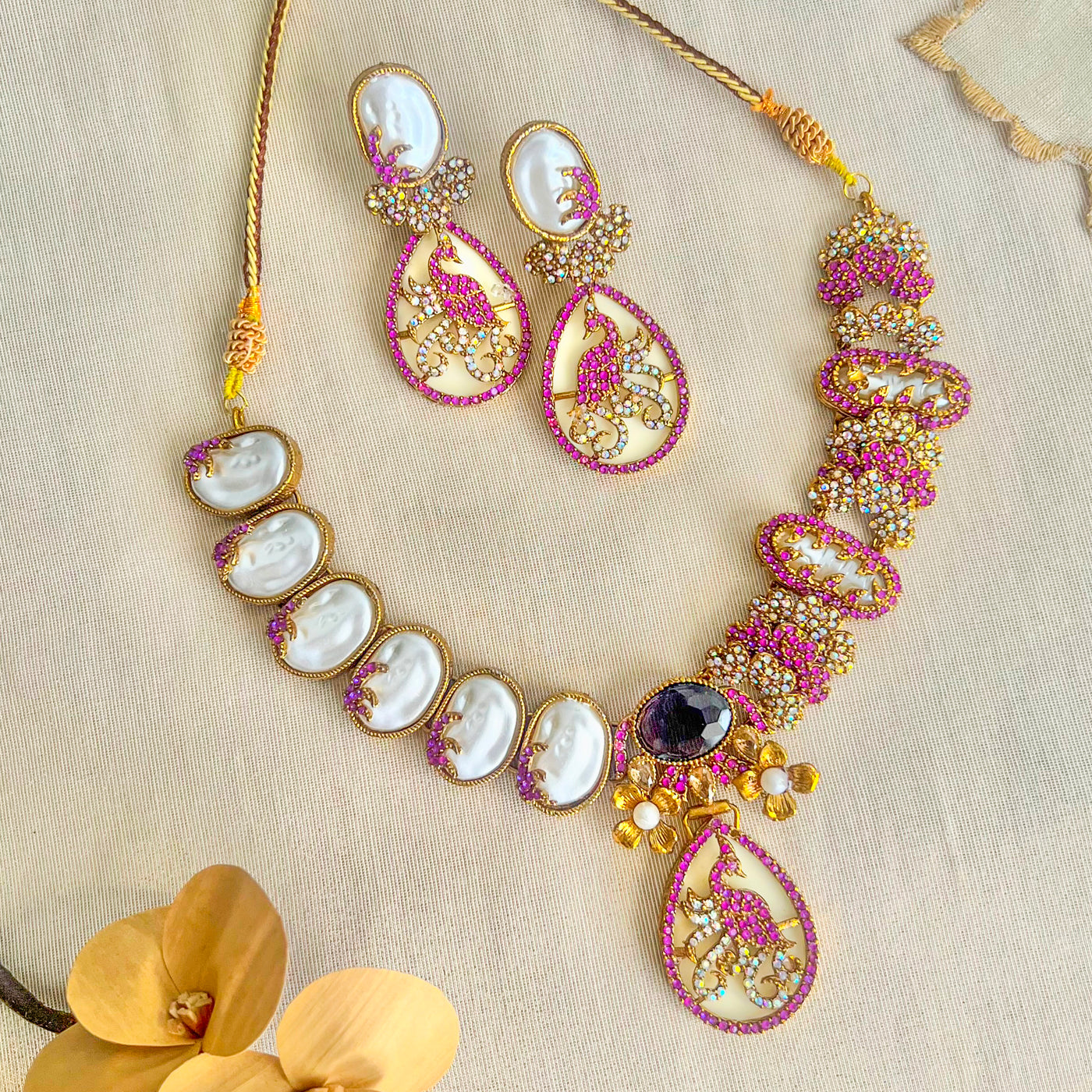 Raqs-e-Mina Necklace Set | S-68