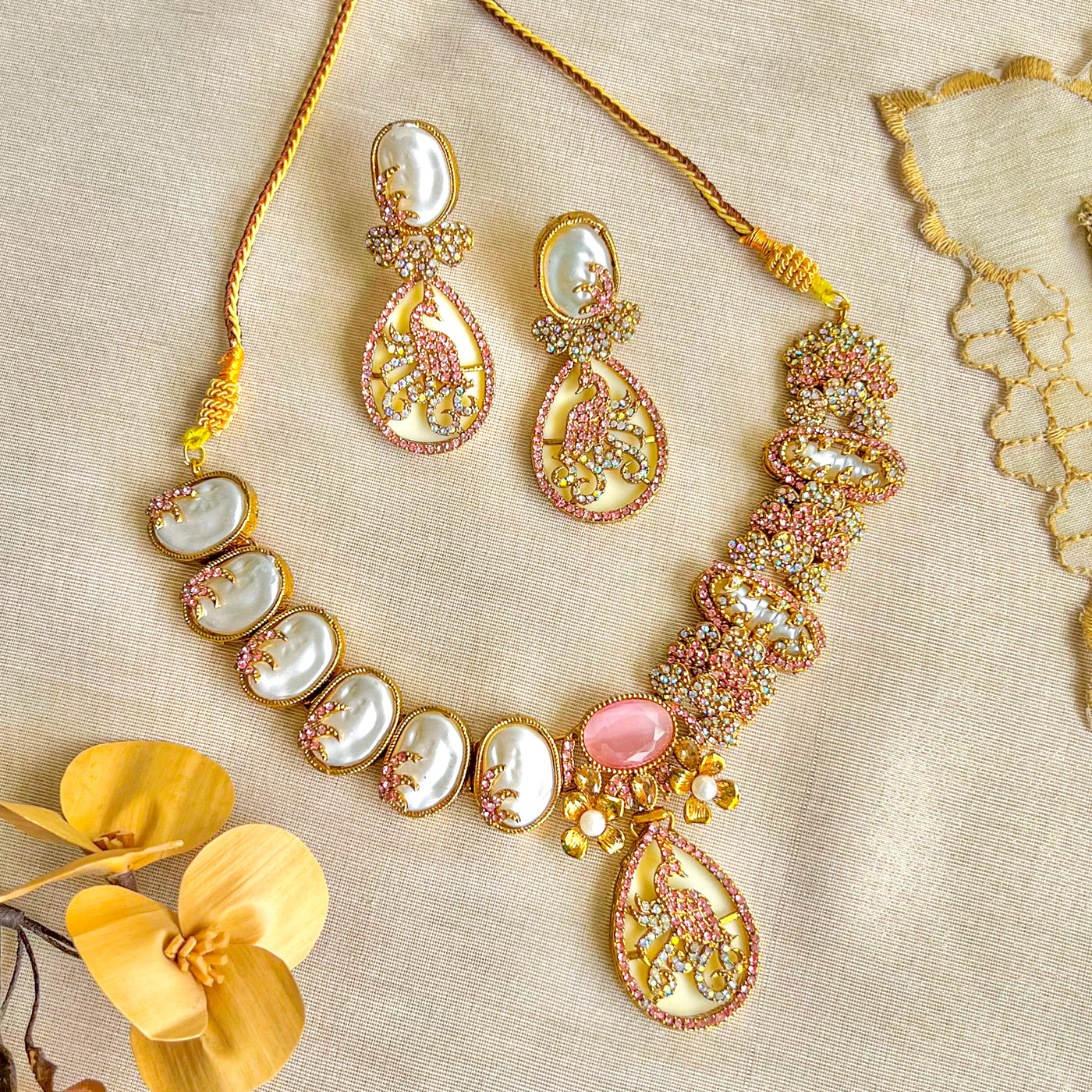 Raqs-e-Mina Necklace Set | S-68