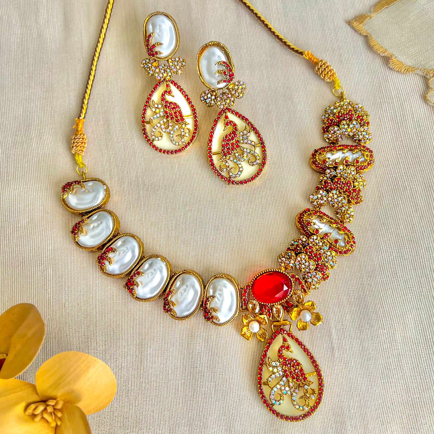 Raqs-e-Mina Necklace Set | S-68