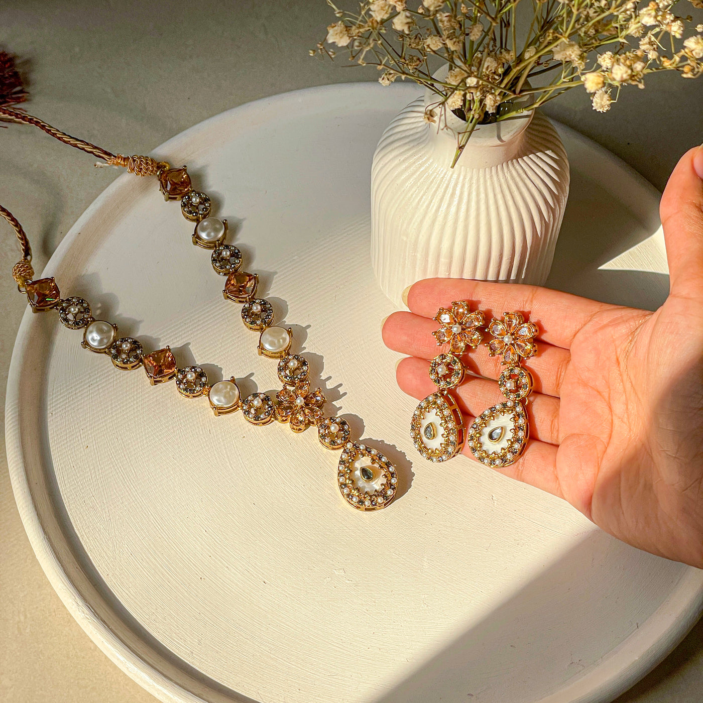 Gul e Haseen Necklace Set | S-55
