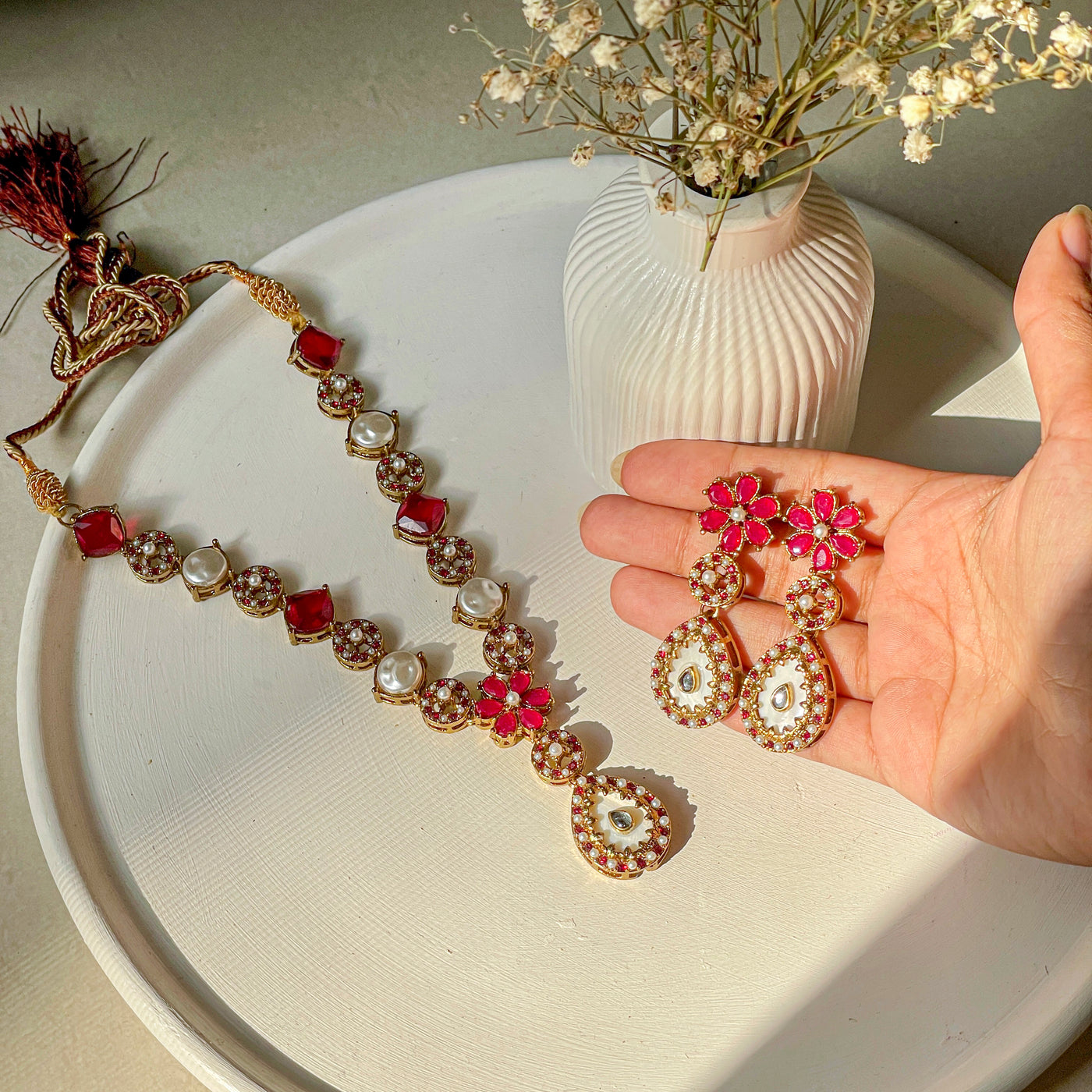 Gul e Haseen Necklace Set | S-55