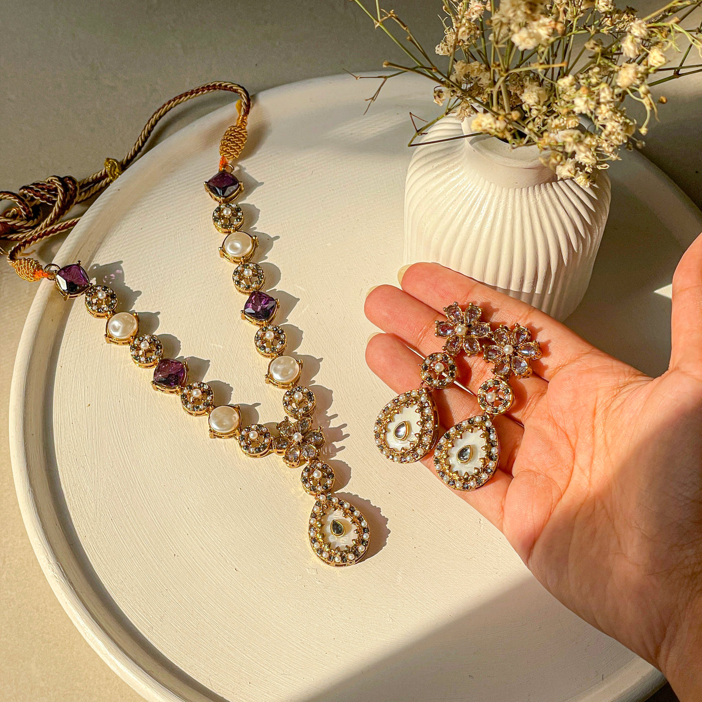 Gul e Haseen Necklace Set | S-55