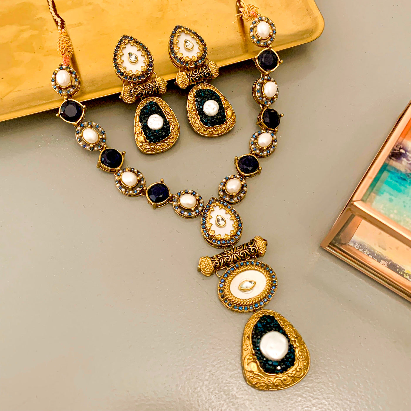 Rang-e-Deewan Necklace | S-57