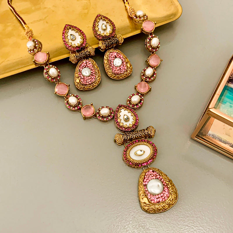 Rang-e-Deewan Necklace | S-57
