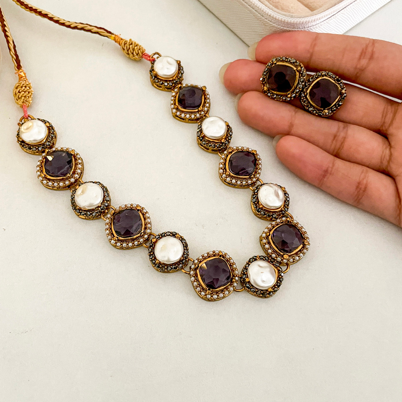 Nur-e-Heer Necklace Set | S-59