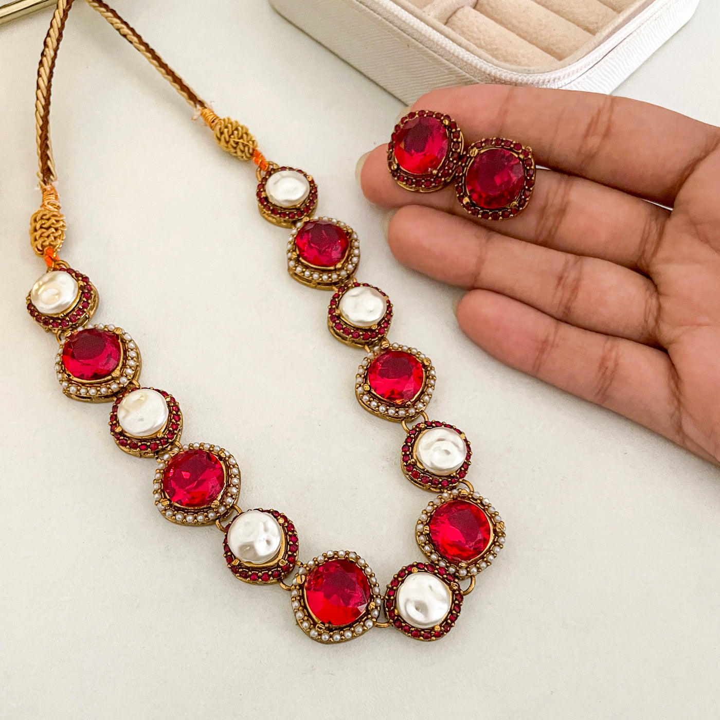 Nur-e-Heer Necklace Set | S-59