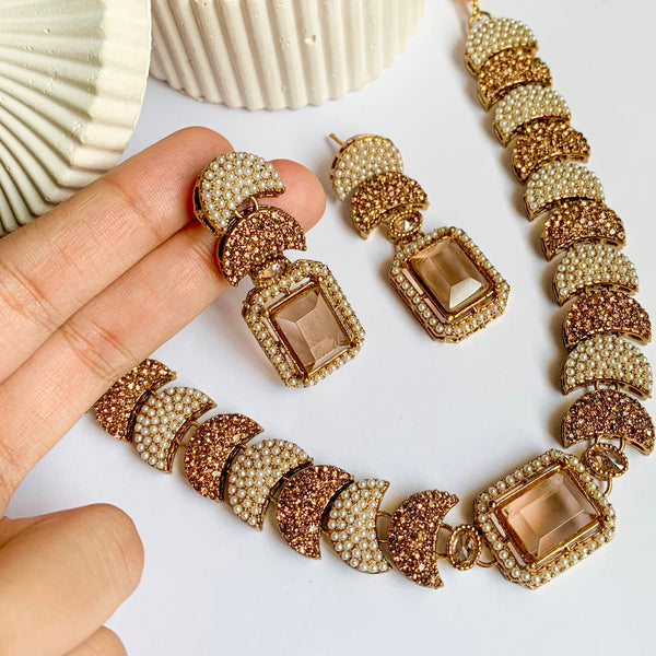 Dur-e-Fishan Necklace Set | S-63