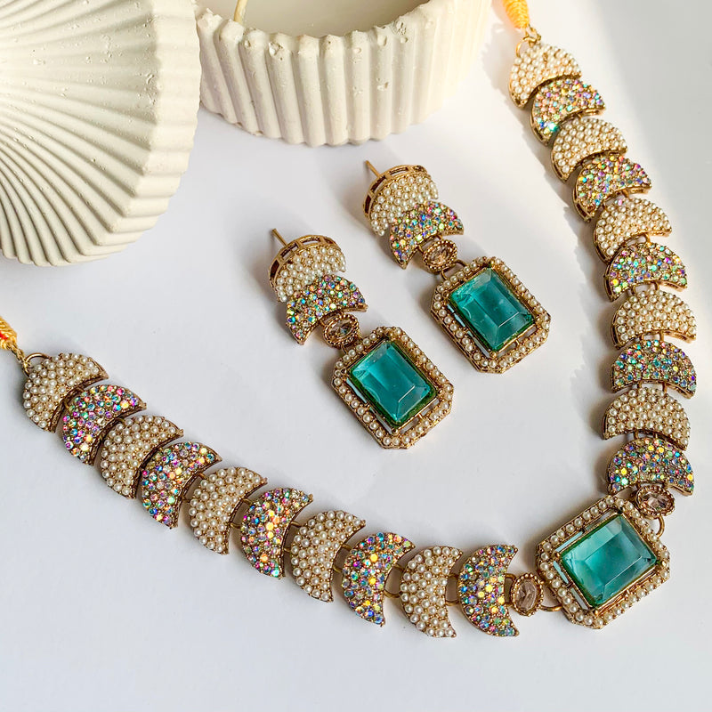 Dur-e-Fishan Necklace Set | S-63