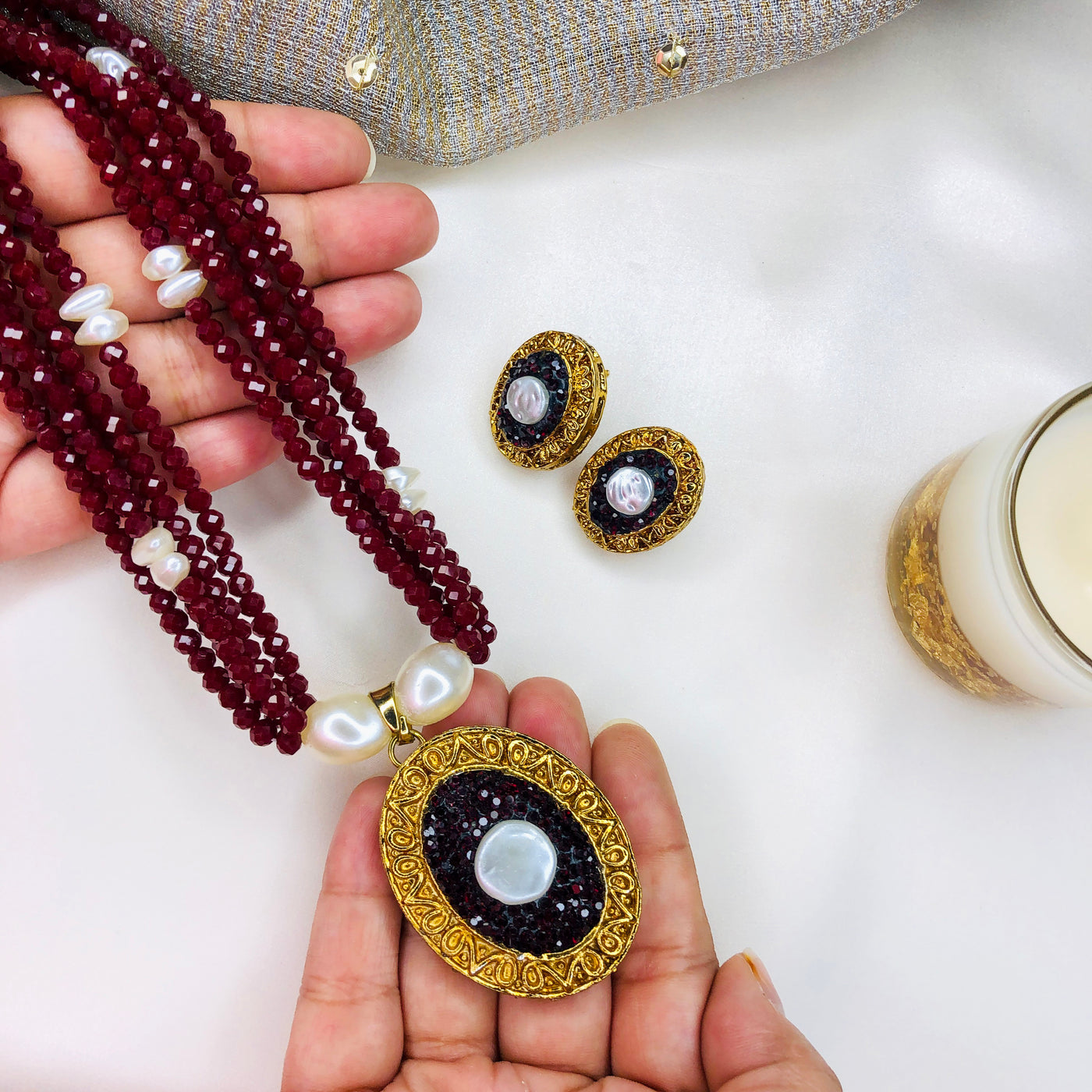 Gul Mohar Mala Set | S-64