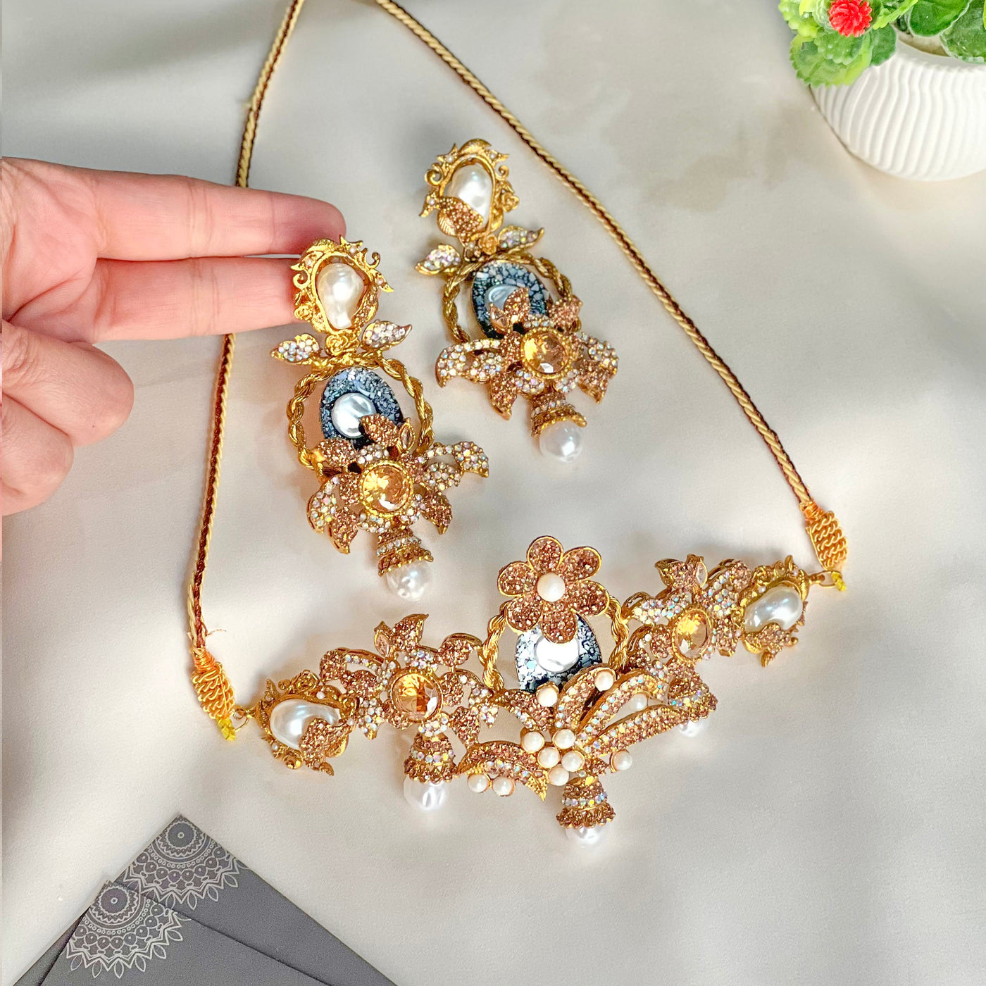 Shahana Choker Set | CS-67