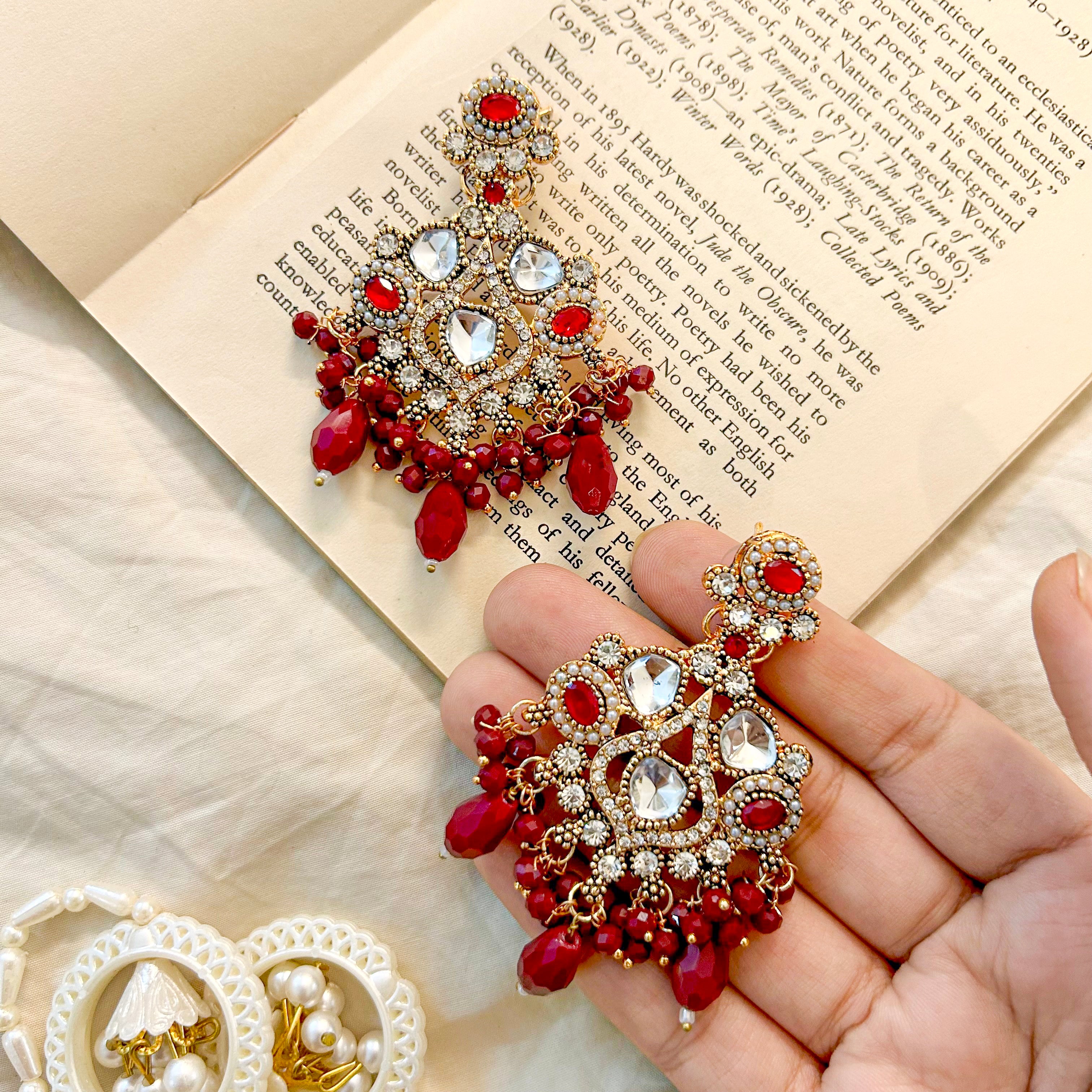 Sheeshmahal Earrings l ER-148