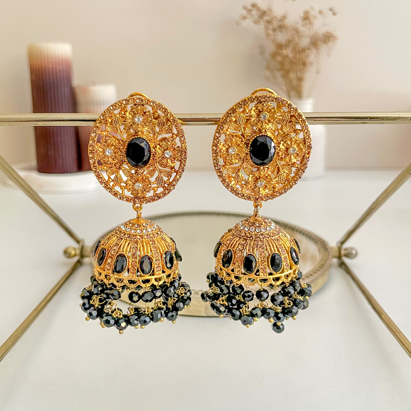 Zarafshan Jhumkas | JK-35