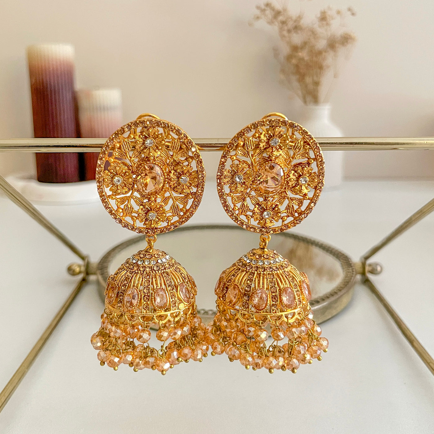 Zarafshan Jhumkas | JK-35
