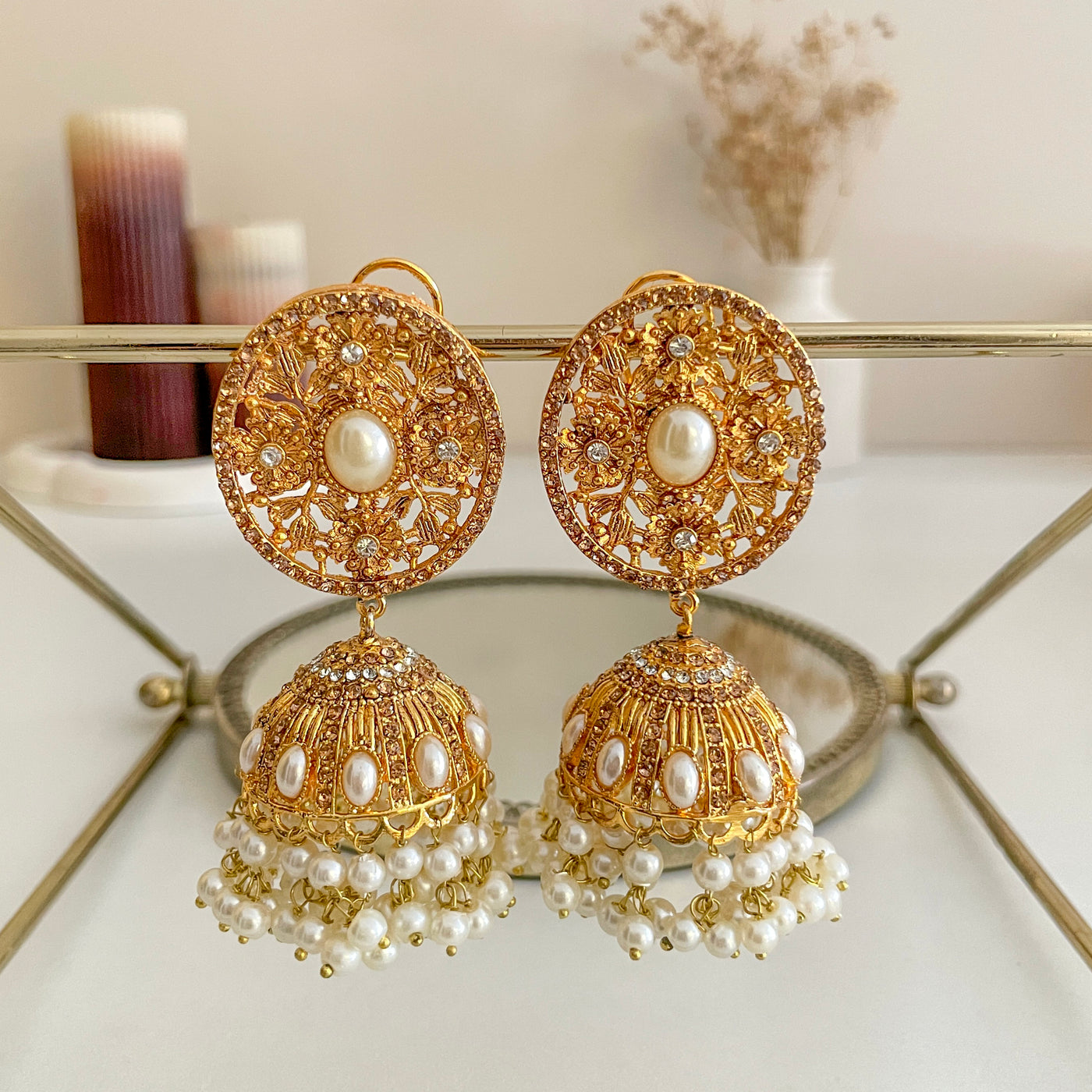 Zarafshan Jhumkas | JK-35