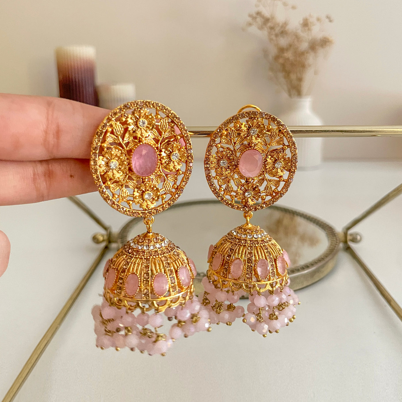 Zarafshan Jhumkas | JK-35