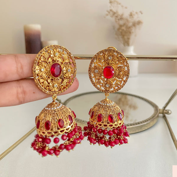 Zarafshan Jhumkas | JK-35