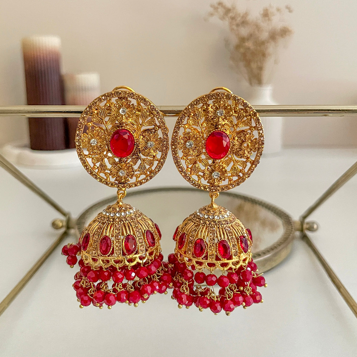 Zarafshan Jhumkas | JK-35