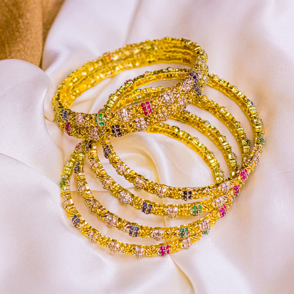 Zarmina Bangles Pack of 6 | BN-49